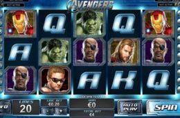 Бесплатный игровой автомат The Avengers