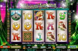 Unicorn Legend казино игровой автомат бесплатно без регистрации