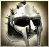 Gladiator mask - crucial symbol of Gladiator free slot game