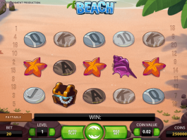 Img of slot game Beach online