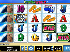 picture of slot Cash Wave free online
