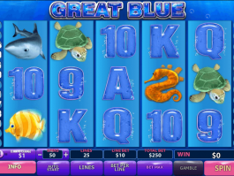 Pic of slot great blue free online
