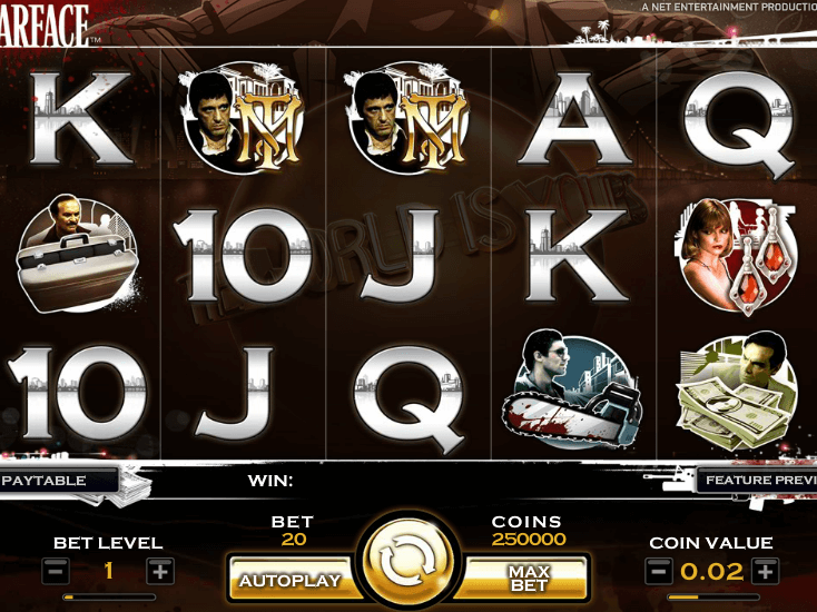 pic of slot game Scarface free online