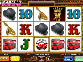 picture of slot madness house of fun free online