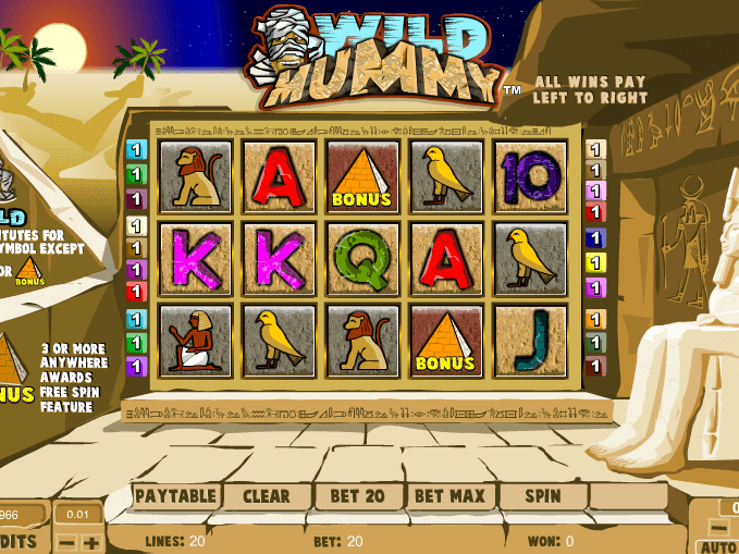picsture of slot Wild Mummy online free