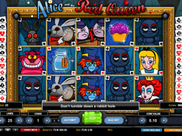 picture of free online slot Alice and the Red Queen