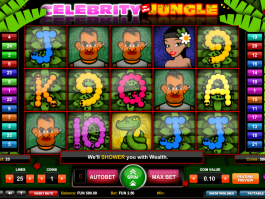 picture of free slot Celebrity in the Jungle online