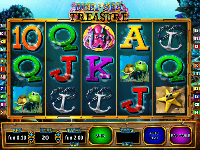 Treasure Diver Slot Game Review