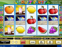 picture from Fruit Party free online slot