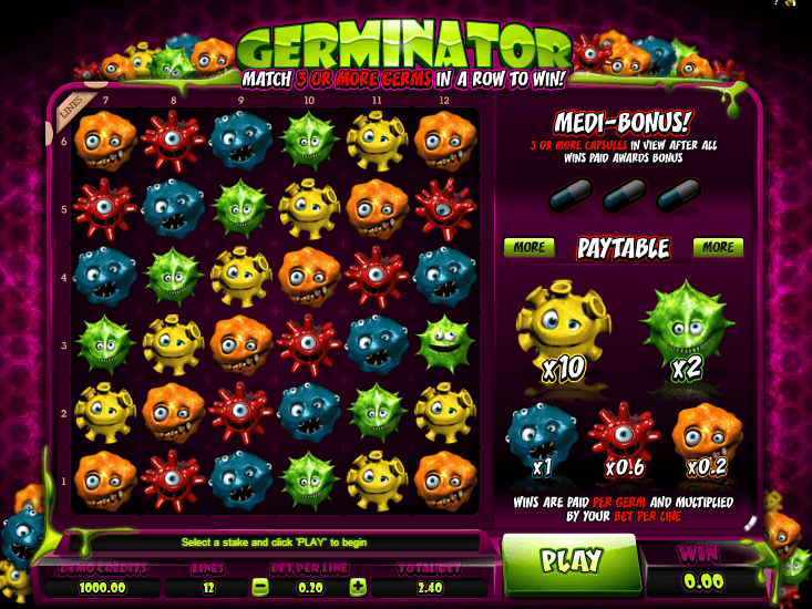 picture from Germinator free online slot
