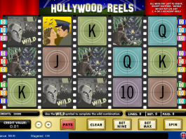 pic of free online slot Hollywood Reels