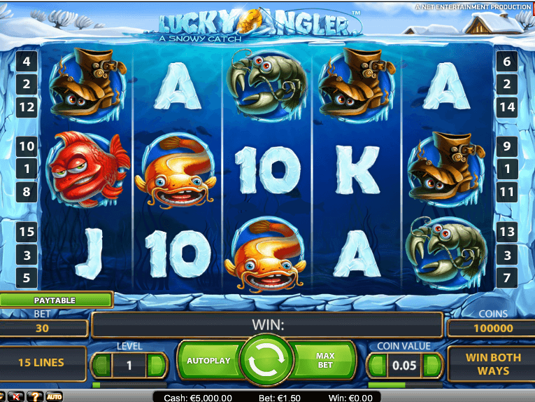 picture from free online slot Lucky Angler
