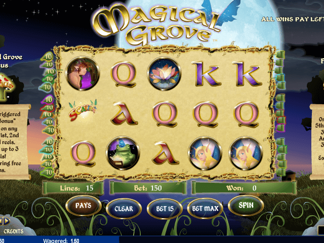 picture from slot Magical Grove free and online