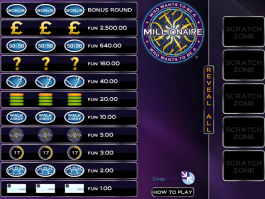 pic of Millionaire Scratch free online slot