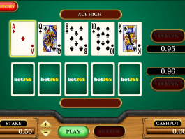 pic of card slot game Texas Choose Em free online