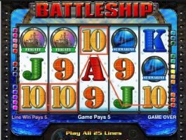 Picture from casino game Battleship