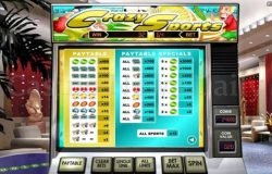 Online casino slot game Crazy Sports 