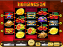 Image from free online slot Hotlines 34 game