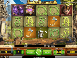 Online free slot gamer Jack and the Beanstalk