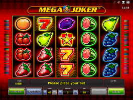 free online slot machine Mega Joker no registration no deposit