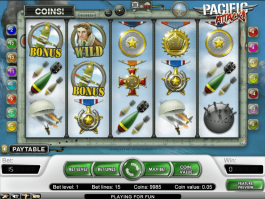 Pacific Attack free online slot game