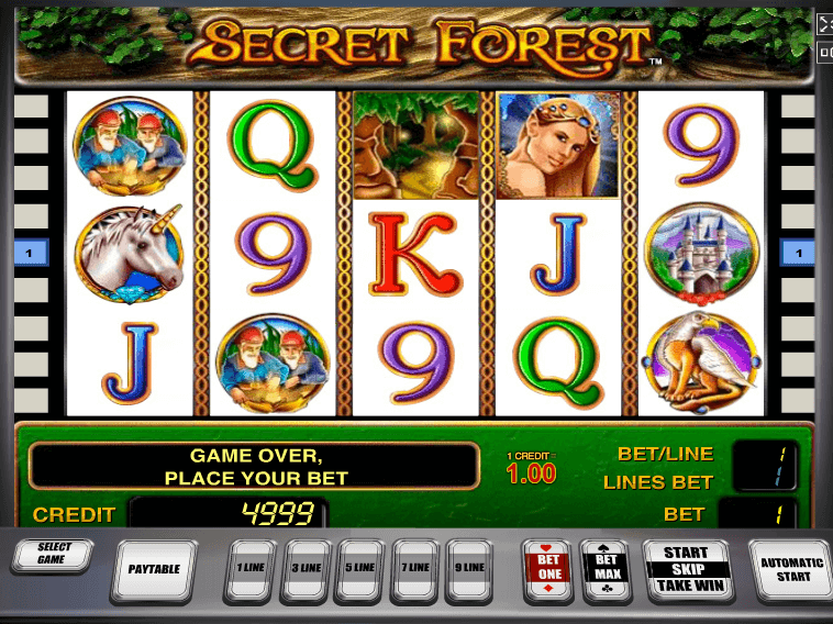 Free slot game Secret Forest online