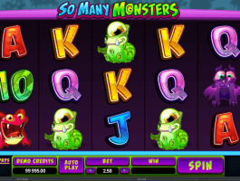 So Many Monsters online free slot