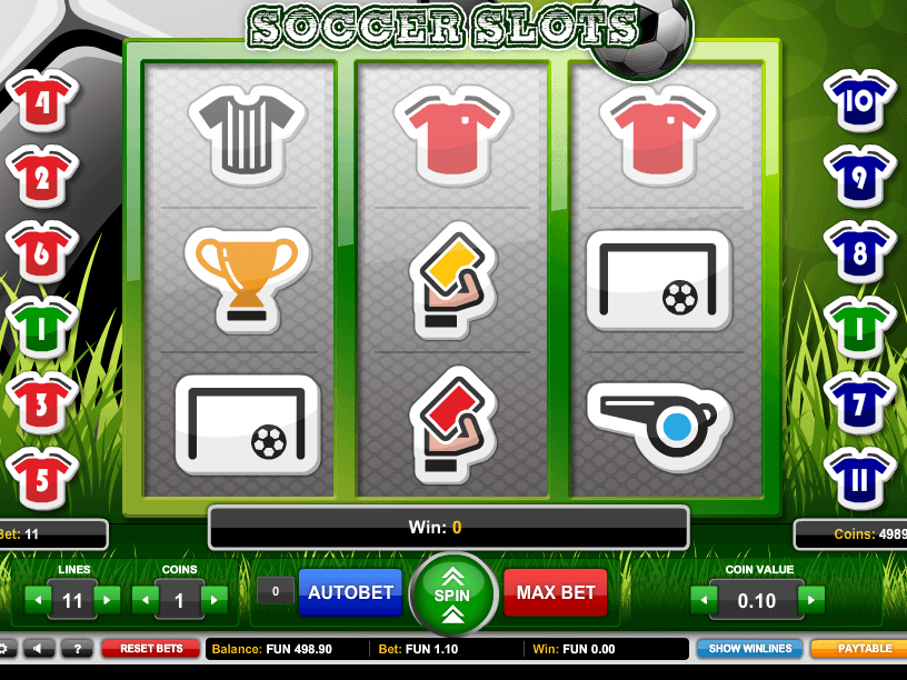 Soccer Slot Machine