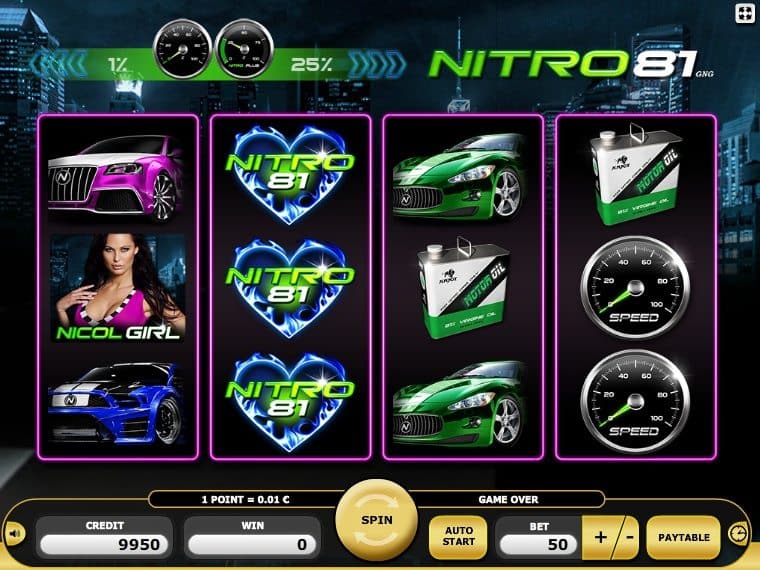 Online casino free Nitro 81 slot