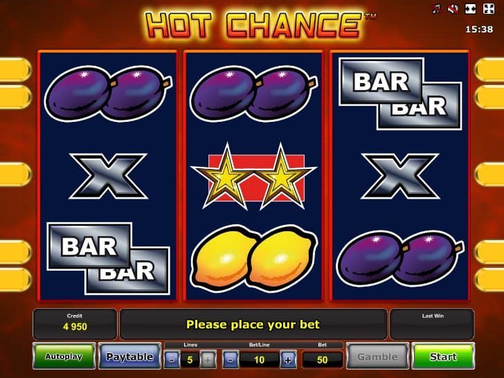 free online machine slot Hot Chance