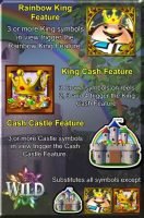 Rainbow King ingyenes online nyerőgépes casino játék