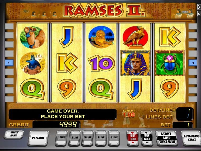 slot machines online ramses ii