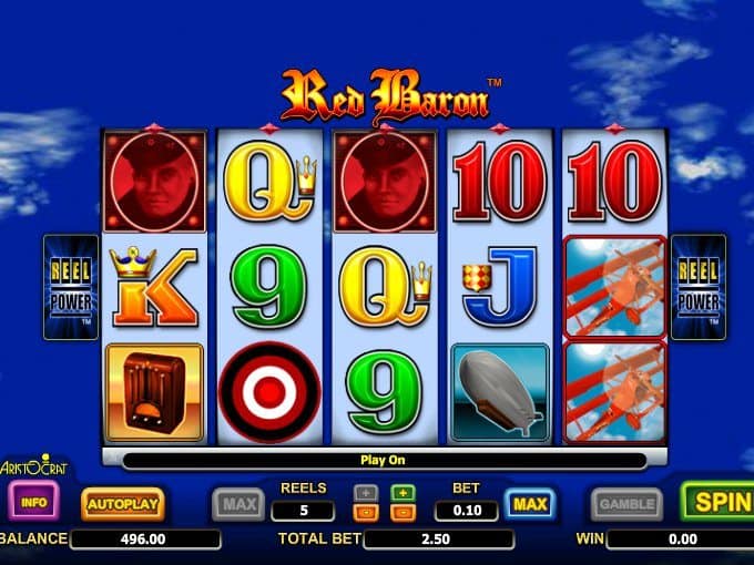 Red Baron Slot Machine