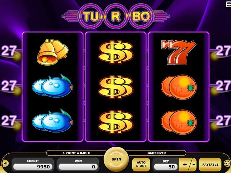Turbo 27 free online casino game slot