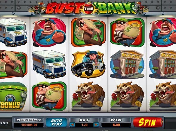 Bust the Bank online free slot game