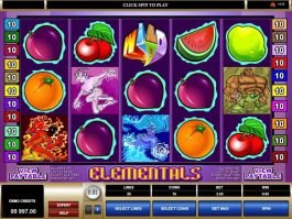 Elementals online free slot machine