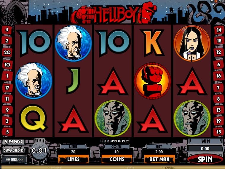 Hellboy online free slot game