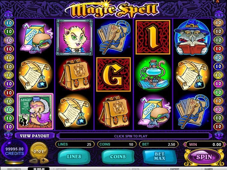 Magic Spell online free slot game
