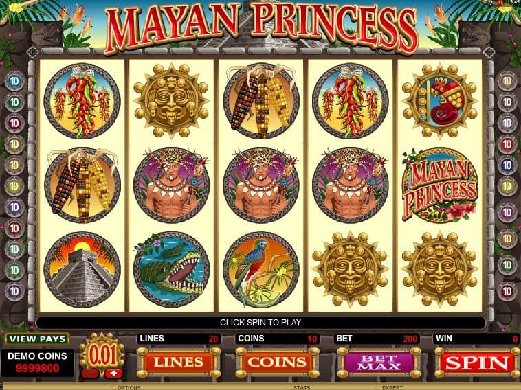 Mayan Princess online free slot game