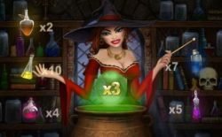 Bonus game of casino slot Halloween Fortune - part two