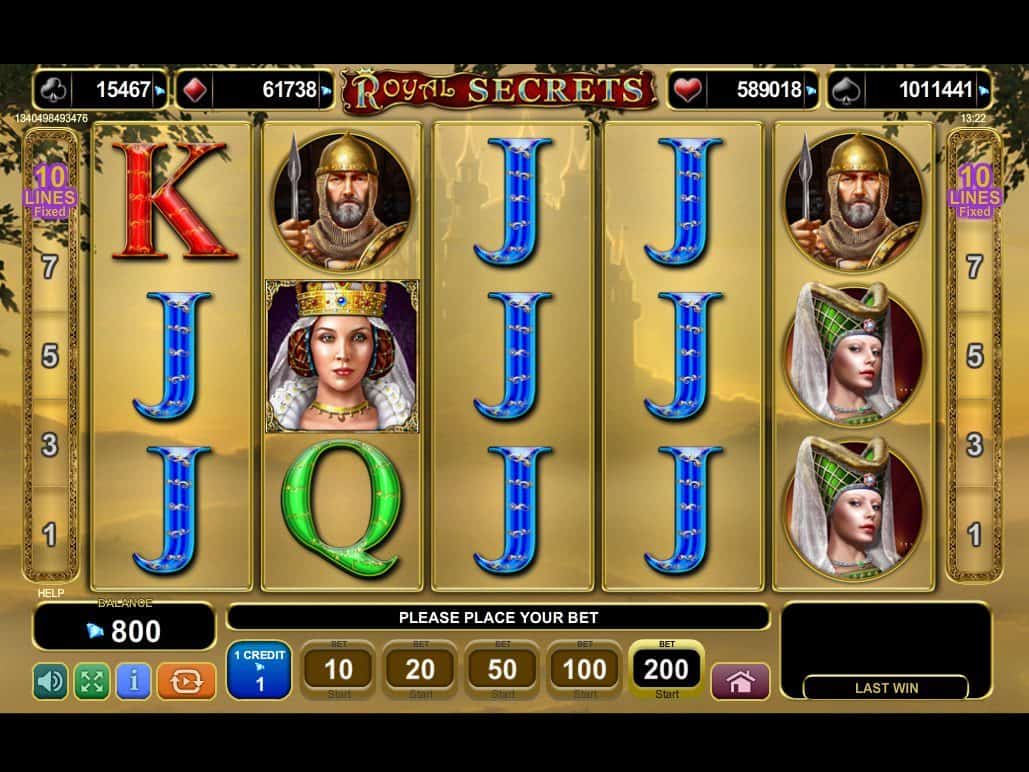 Royal Secrets Slot Machine