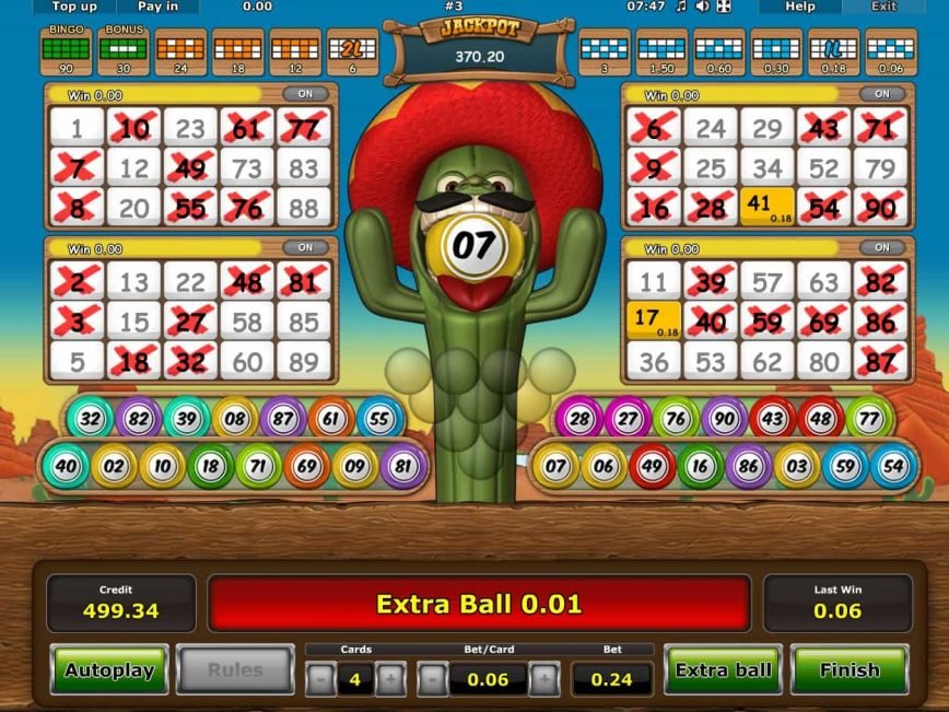 Online casino slot Crazy Cactus for free
