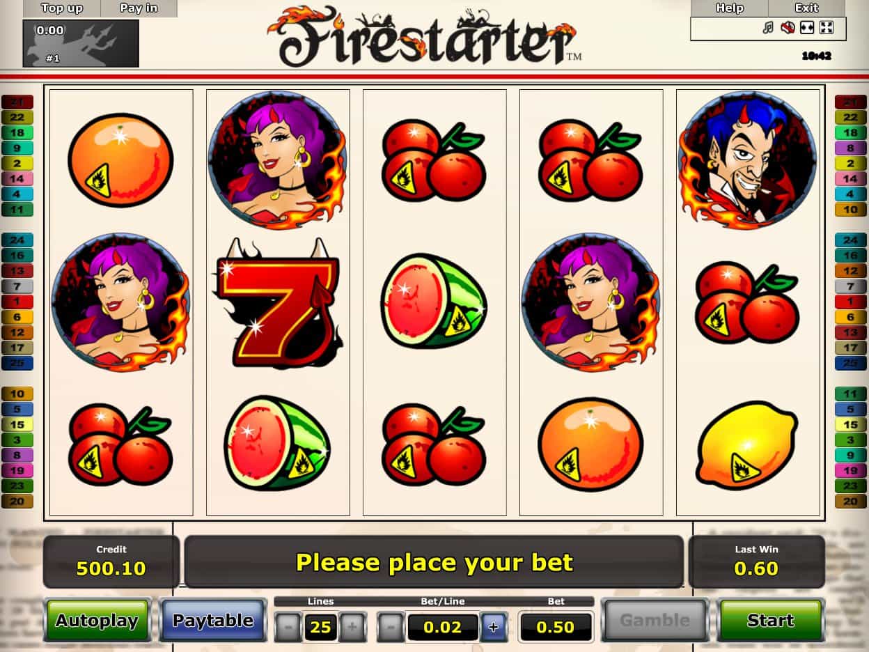 Firestarter Online Casino
