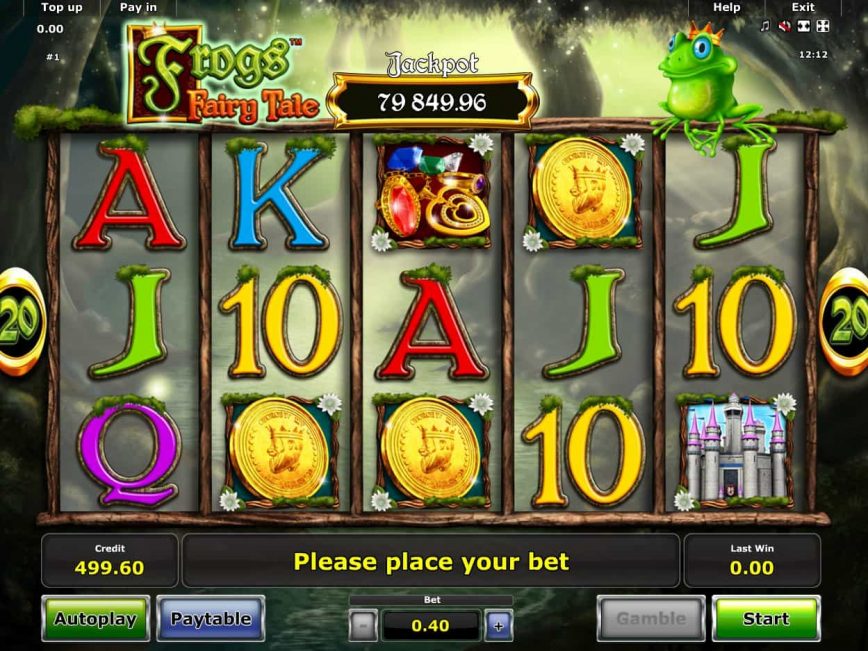 Free online slot machine Frogs Fairy Tale