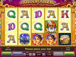 Free casino slot machine Golden Cobras Deluxe