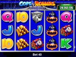 Online casino slot machine Cops'n'Robbers Millionaires Row