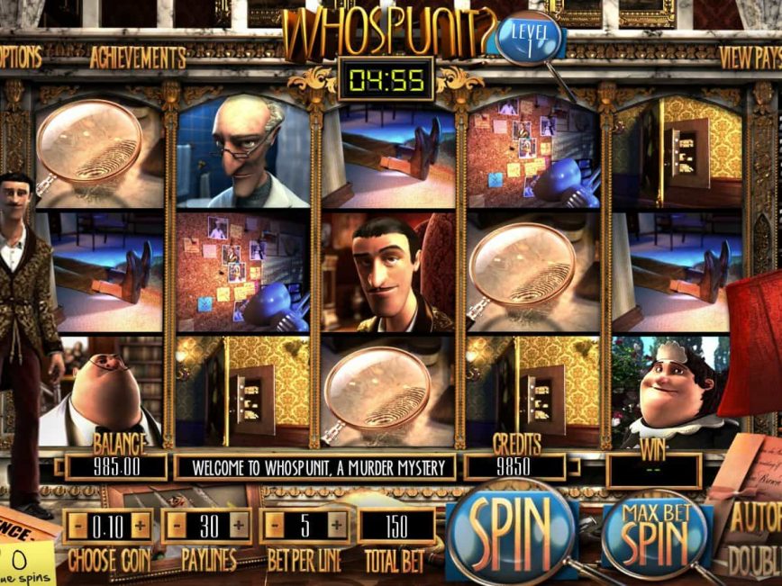 Free slot machine WhoSpunIt?