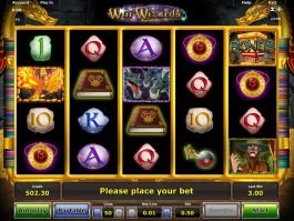 Online casino slot Win Wizards for free