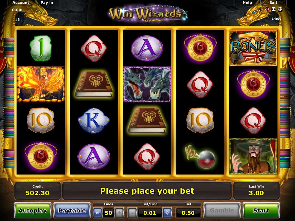 Win Wizards Slot Machine
