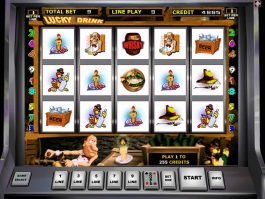 Play free casino slot Lucky Drink